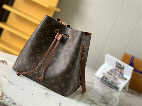 lv neonoe水桶包|Luxury Monogram Canvas and Leather Handbag Neonoe.